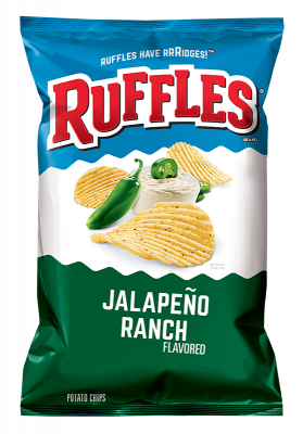 Ruffles® Jalapeño Ranch Flavored Potato Chips